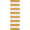 Ivory, Mustard / 2'6" x 8'