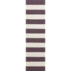 Plum, Ivory / 2'6" x 8'