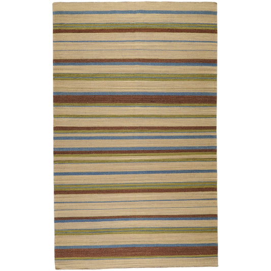 Frontier Rug - 234 by Surya in taupe, dark brown, olive, dark blue. Made from 100% wool in a unique style.
