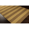 Mustard, Brown / 2' x 3'