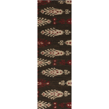 Frontier Rug - 1329 by Surya in beige, light brown, dark brown, rust. Made from 100% wool in a unique style.