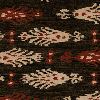 Frontier Rug - 1329 by Surya in beige, light brown, dark brown, rust. Made from 100% wool in a unique style.