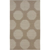 Taupe, Light Beige / 2' x 3'