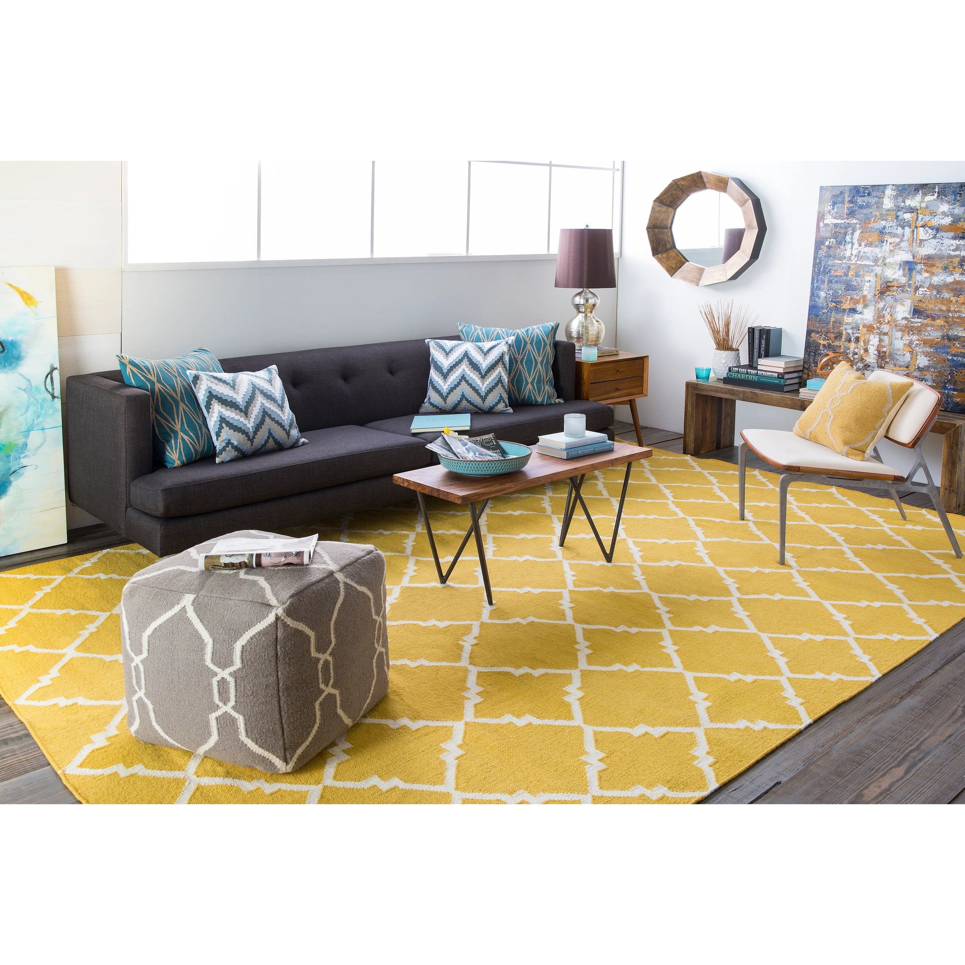 Frontier Rug - 618 by Surya. Made from 100% wool in a unique style.