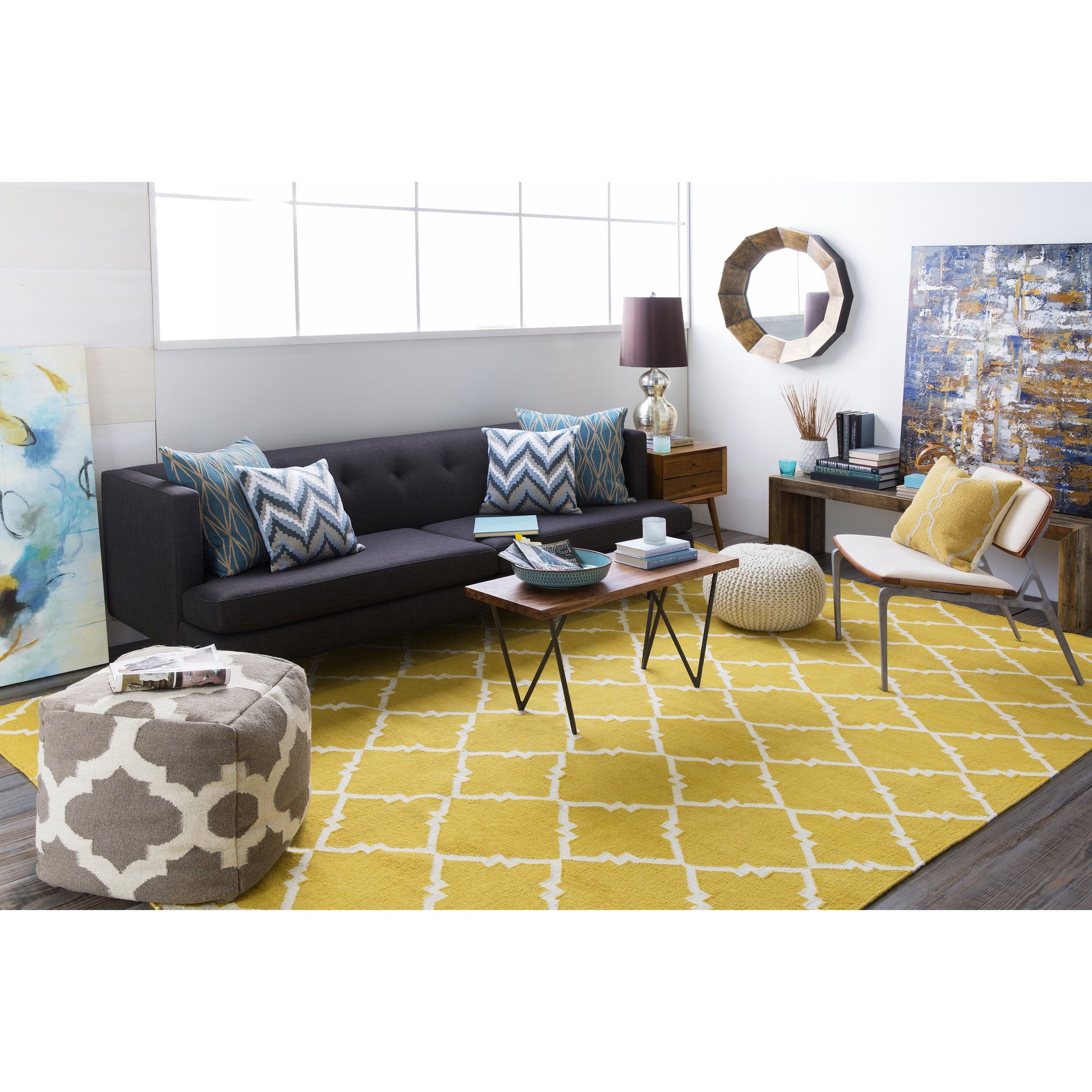 Frontier Rug - 618 by Surya. Made from 100% wool in a unique style.