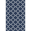 Dark Blue, Cream / FT-451 / 2' x 3'