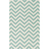 Aqua, Ivory / 2' x 3'
