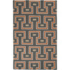 Charcoal, Burnt Orange, Cream, Tan