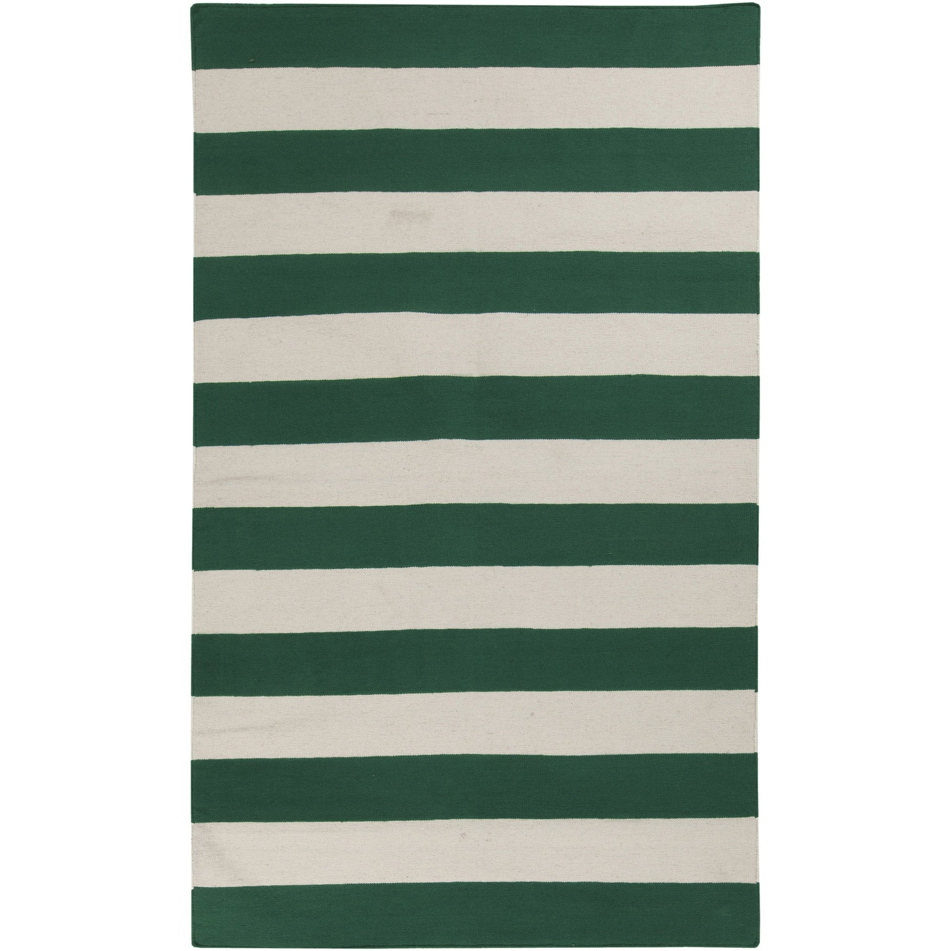 Frontier FT-484 Rug by Surya in light beige, dark green. Made from 100% wool in a unique style.