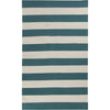 Light Beige, Teal / 8' x 11'