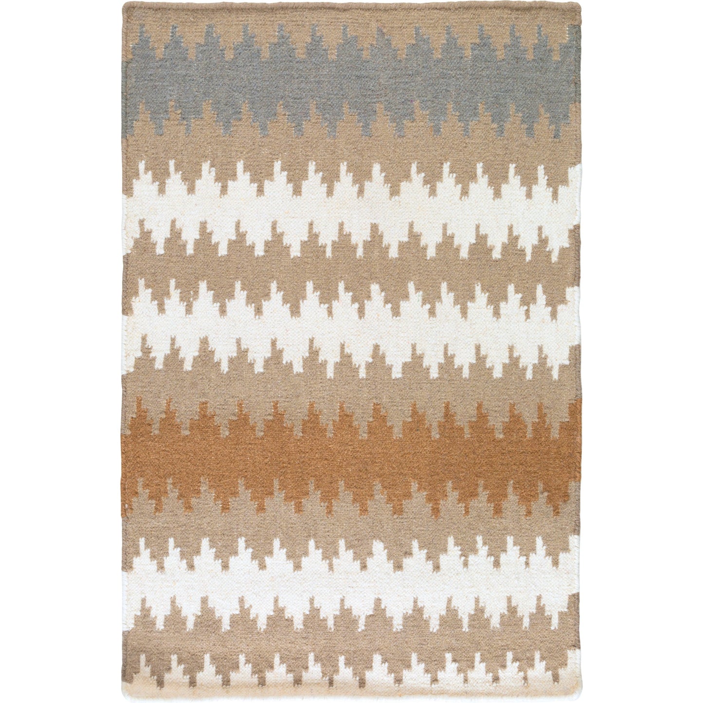 001 47546-3195,47546-3196 | Primary Silo | Frontier Rug - 1335 by Surya in brown, taupe, cream, gray. Made from 100% wool in a unique style.