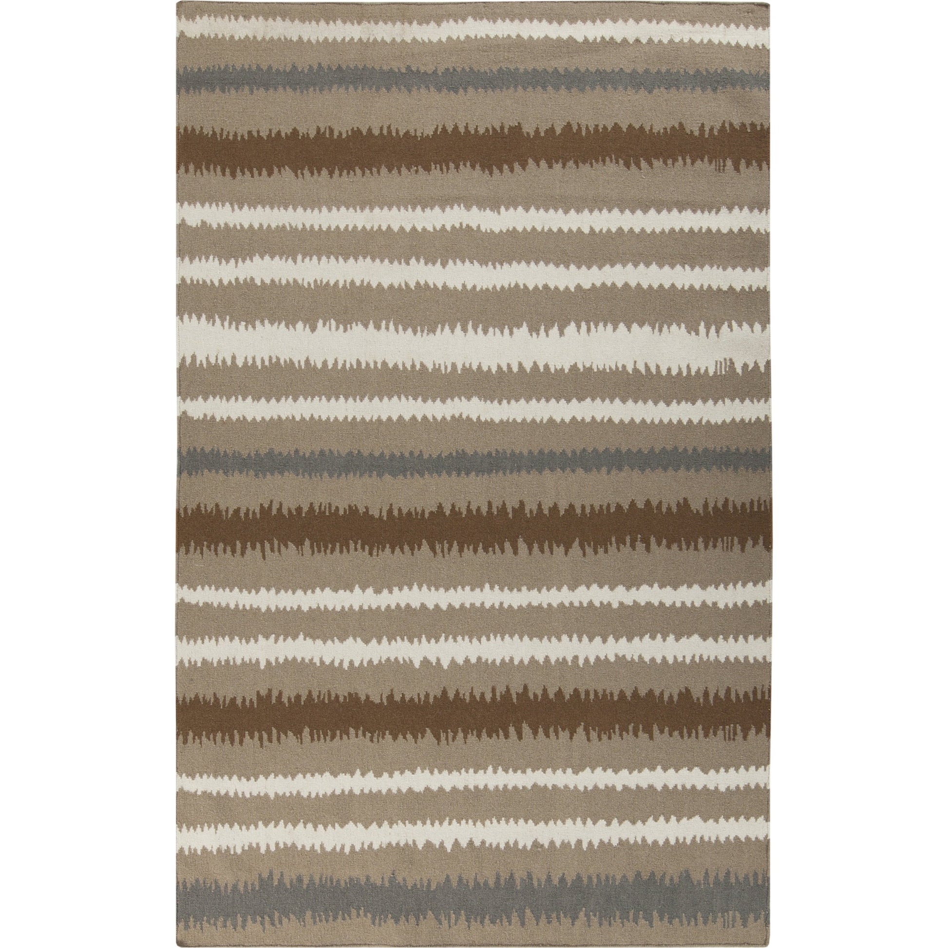 Frontier Rug - 1335 by Surya in brown, taupe, cream, gray. Made from 100% wool in a unique style.