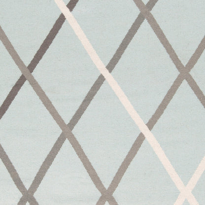 Frontier Rug - 1336 by Surya in seafoam, gray, light gray, charcoal. Made from 100% wool in a unique style.