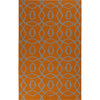 Burnt Orange, Seafoam / 2'6" x 8'