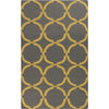 Yellow, Gray / 2'6" x 8'
