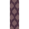 Mauve, Dark Plum / 2' x 3'