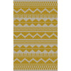 Taupe, Gold / 2'6" x 8'