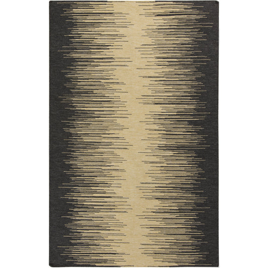 Frontier Rug - 1338 by Surya in tan, charcoal. Made from 100% wool in a unique style.