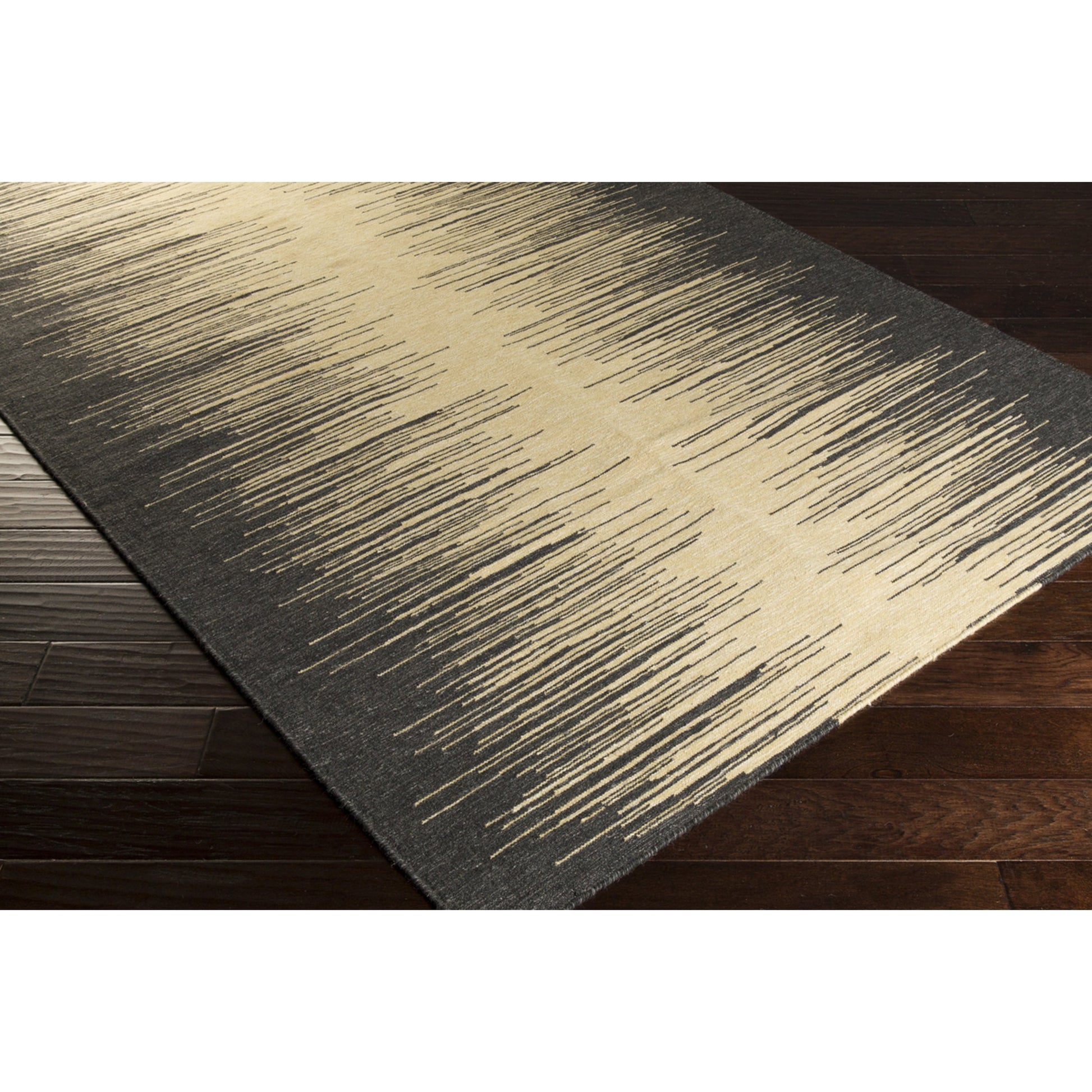 Frontier Rug - 1338 by Surya in tan, charcoal. Made from 100% wool in a unique style.