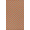 Orange, Light Brown / 2' x 3'