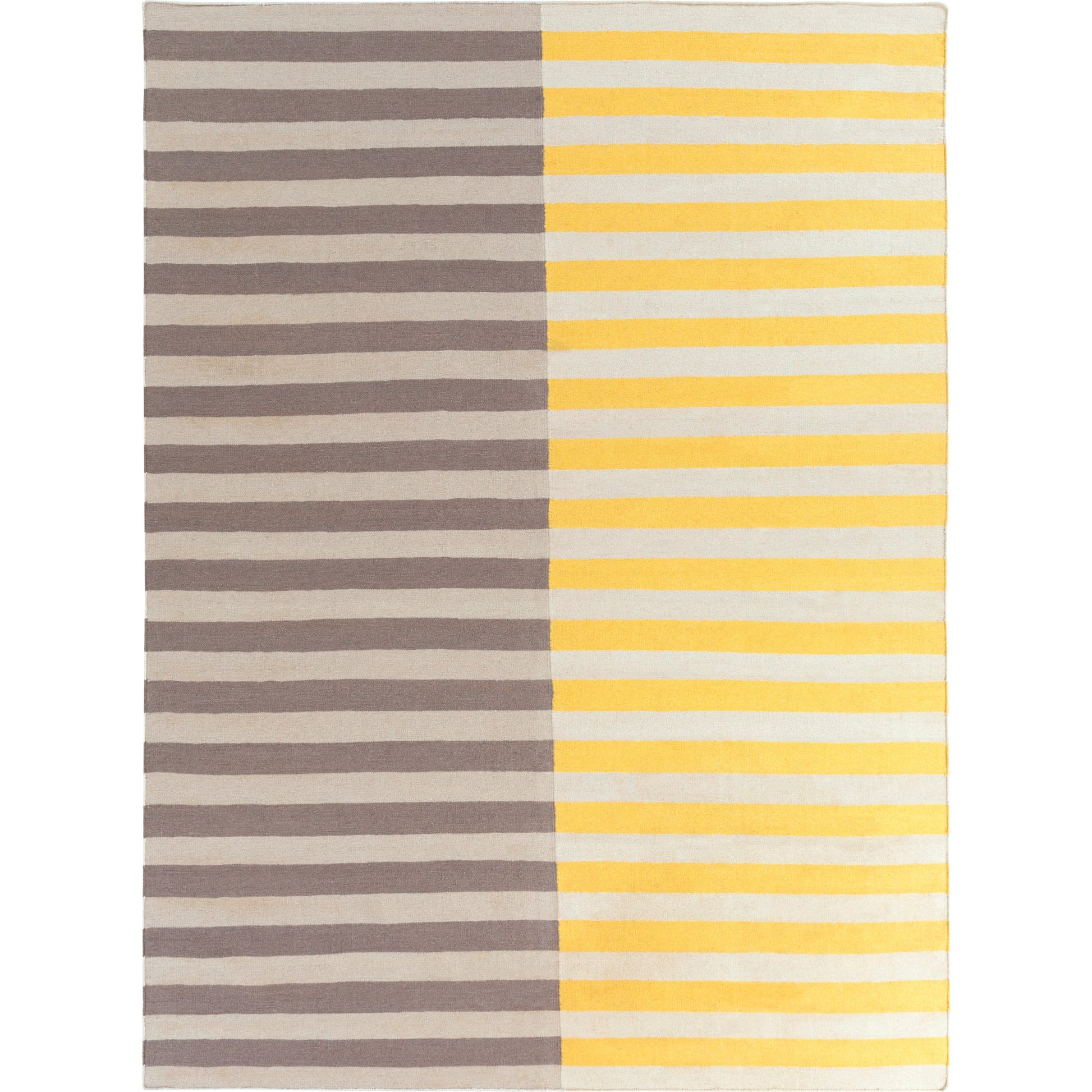 Frontier FT-563 Rug by Surya in medium gray, light gray, mustard, gray. Made from 100% wool in a unique style.