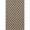 Brown, Cream / 3'6" x 5'6"