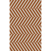 Taupe, Burnt Orange / 2' x 3'