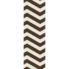 Dark Brown, Beige / 2'6" x 8'