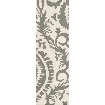 Frontier Rug - 13420 by Surya in brown, white. Made from face: 100% wool in a unique style.