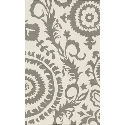 Frontier Rug - 13420 by Surya in brown, white. Made from face: 100% wool in a unique style.