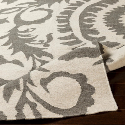 Frontier Rug - 13420 by Surya in brown, white. Made from face: 100% wool in a unique style.