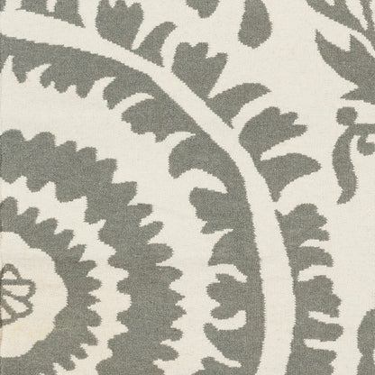Frontier Rug - 13420 by Surya in brown, white. Made from face: 100% wool in a unique style.