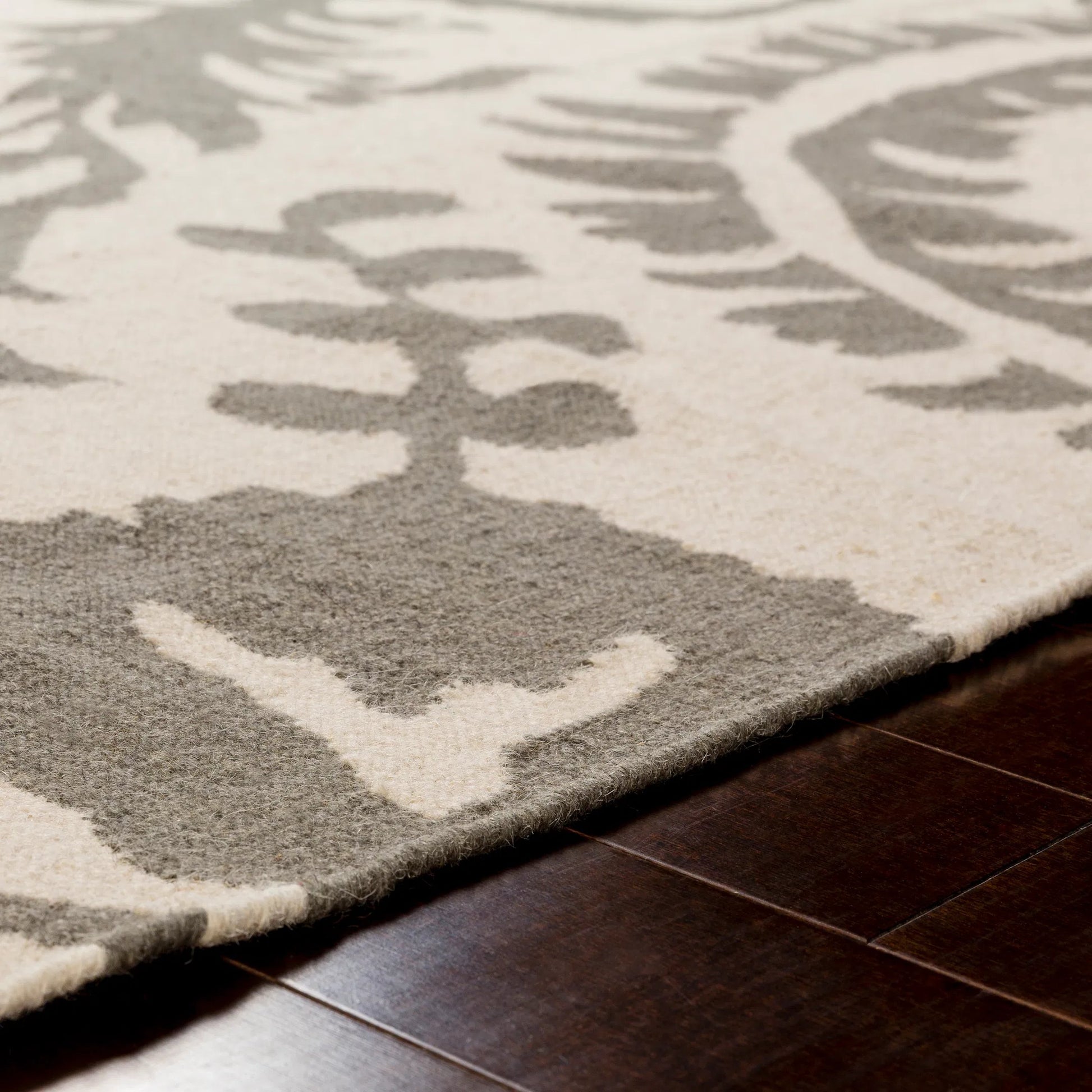 Frontier Rug - 13420 by Surya in brown, white. Made from face: 100% wool in a unique style.