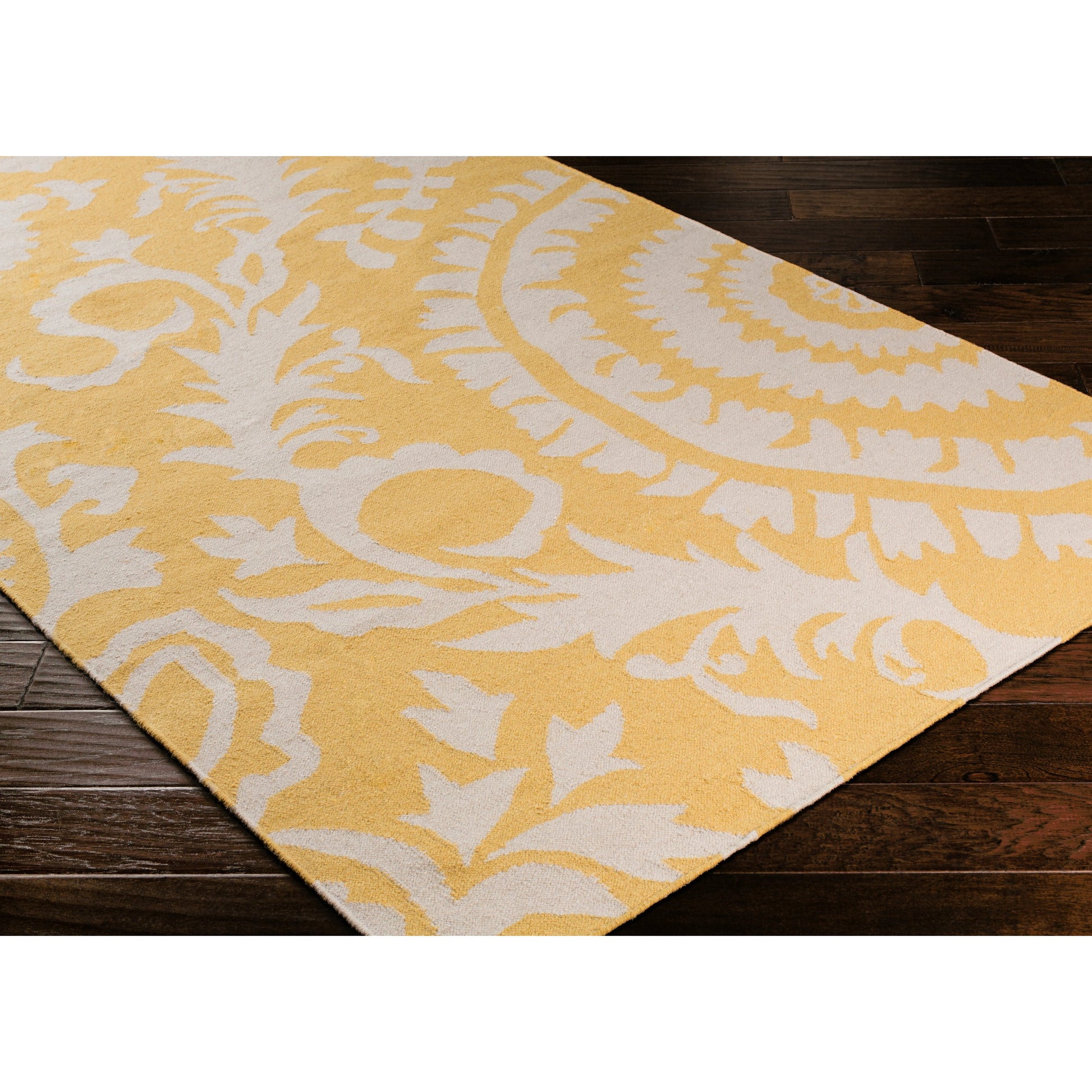 Frontier Rug - 13420 by Surya in brown, white. Made from face: 100% wool in a unique style.