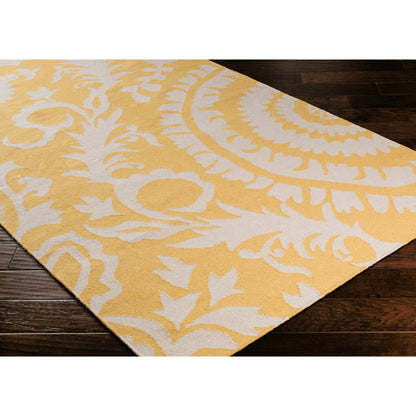 Frontier Rug - 13420 by Surya in brown, white. Made from face: 100% wool in a unique style.