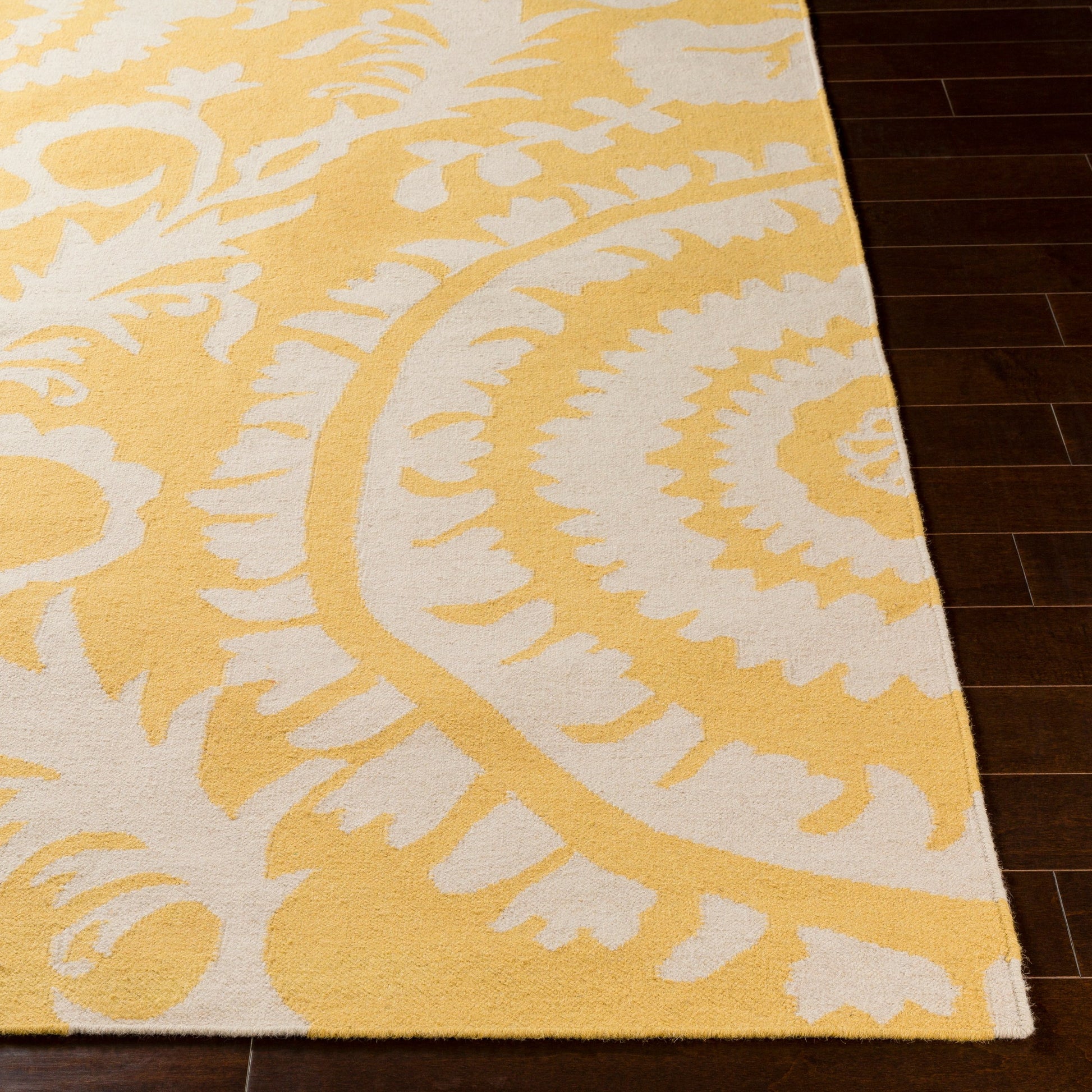 Frontier Rug - 13420 by Surya in brown, white. Made from face: 100% wool in a unique style.