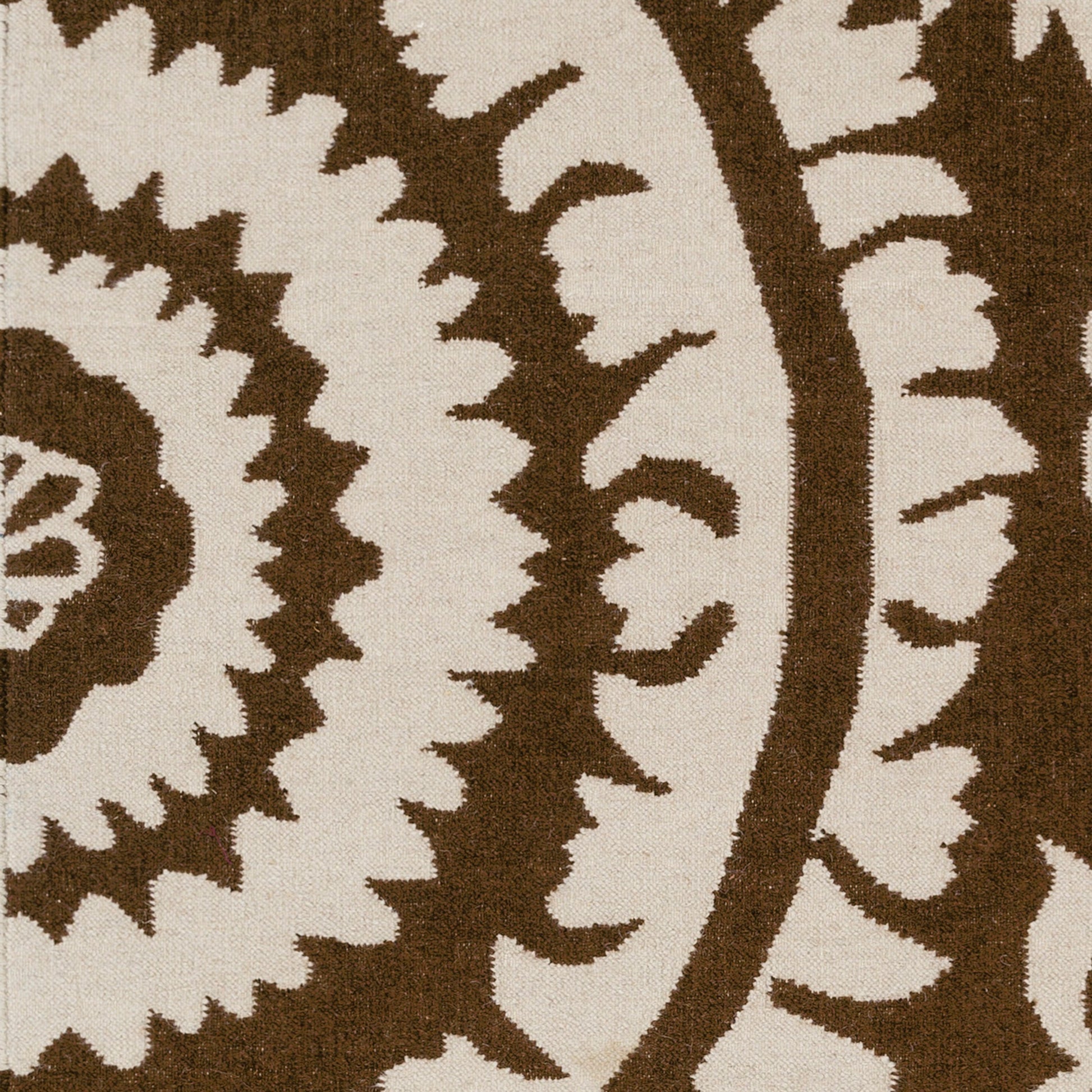 Frontier Rug - 13420 by Surya in brown, white. Made from face: 100% wool in a unique style.