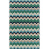 Forest, Teal, Light Gray, Taupe, Navy / 2' x 3'