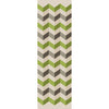 Taupe, Beige, Brown, Dark Brown, Olive / 2'6" x 8'