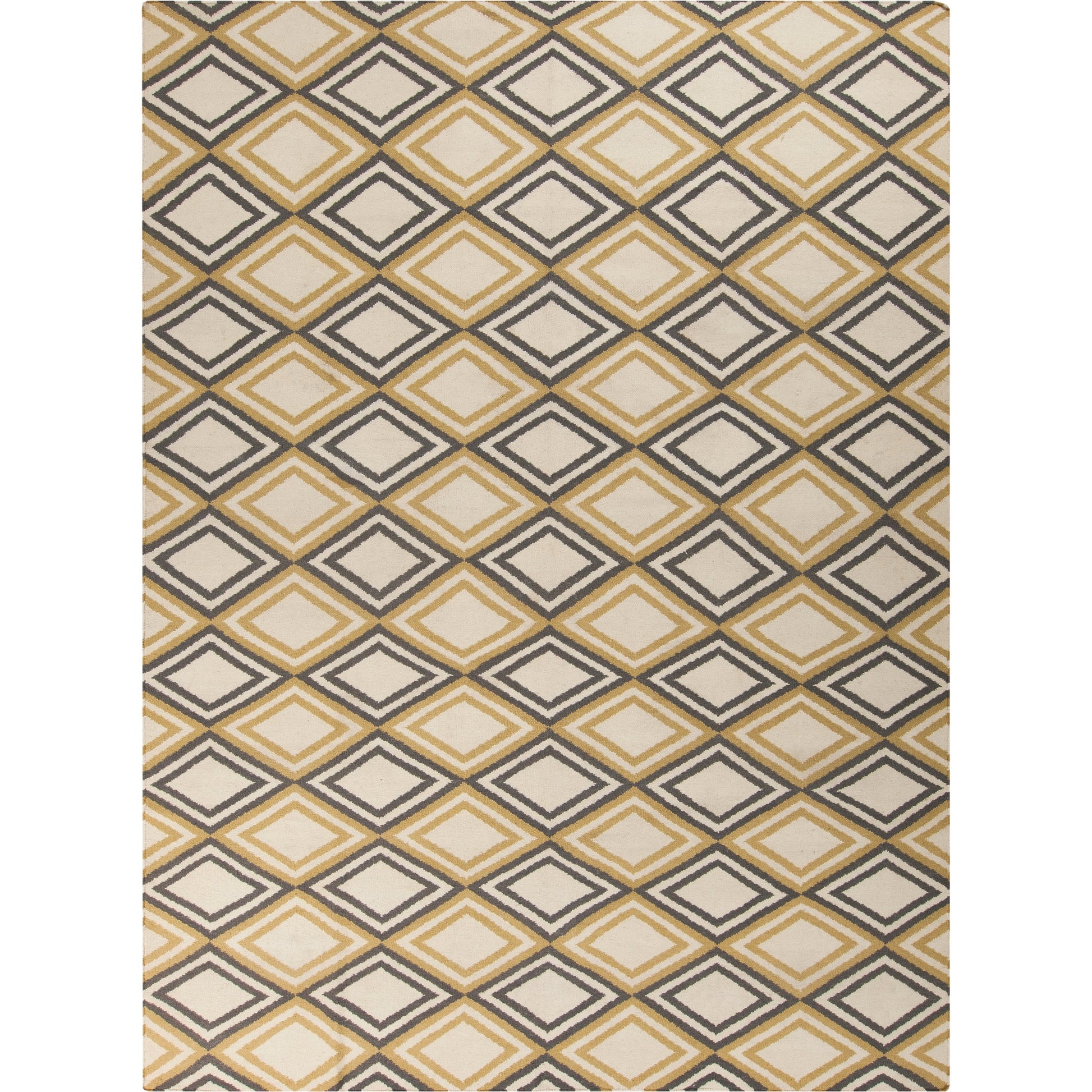 Frontier FT-85 Rug by Surya in light beige, charcoal. Made from 100% wool in a unique style.