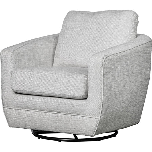 Baltimo Swivel Glider by LH Imports in matte black. Made from unique in a transitional style.