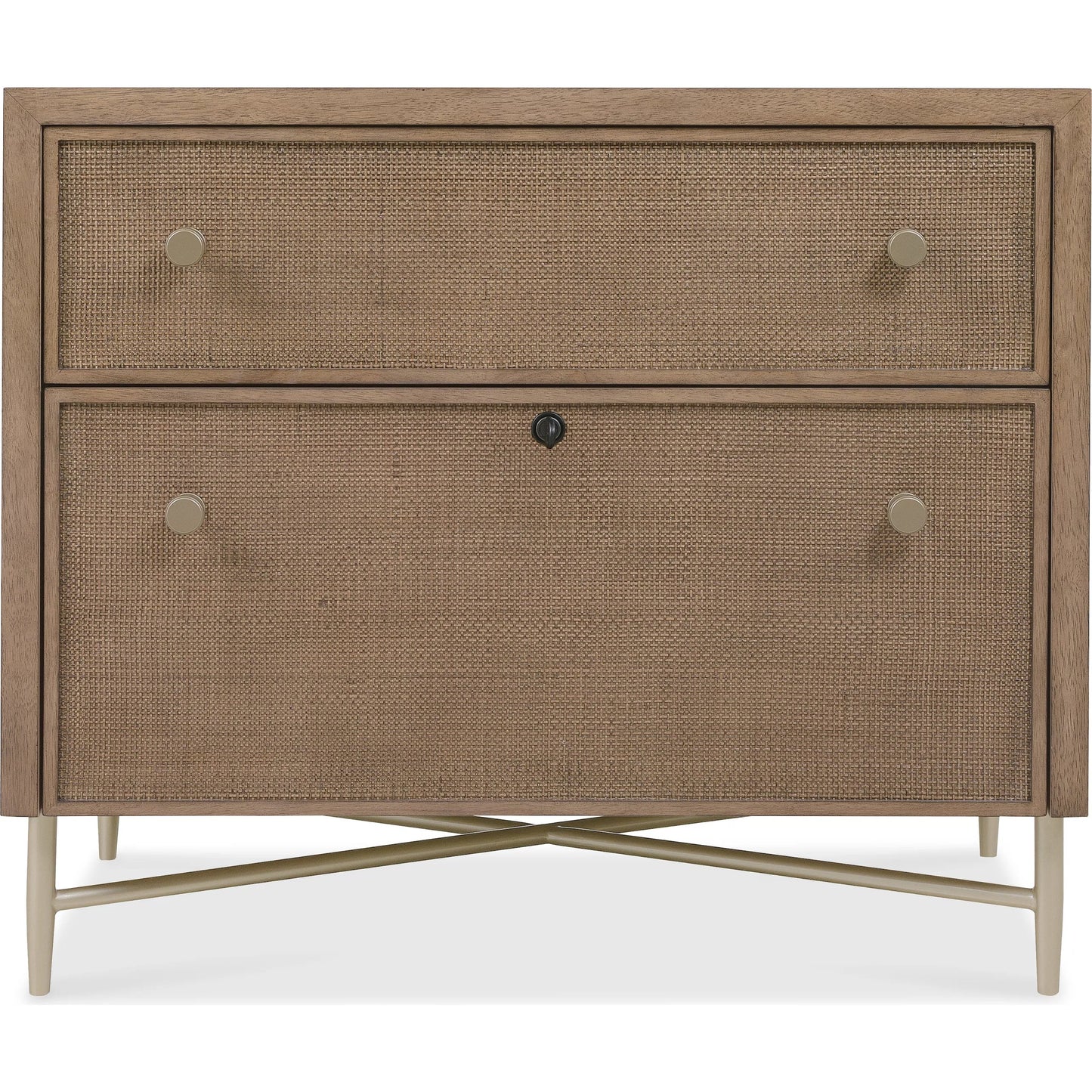 003 SI-2250680 | Additional Silo | Sonnet Lateral File by Hooker Furniture in medium wood and wren. Made from unique in a transitional style.