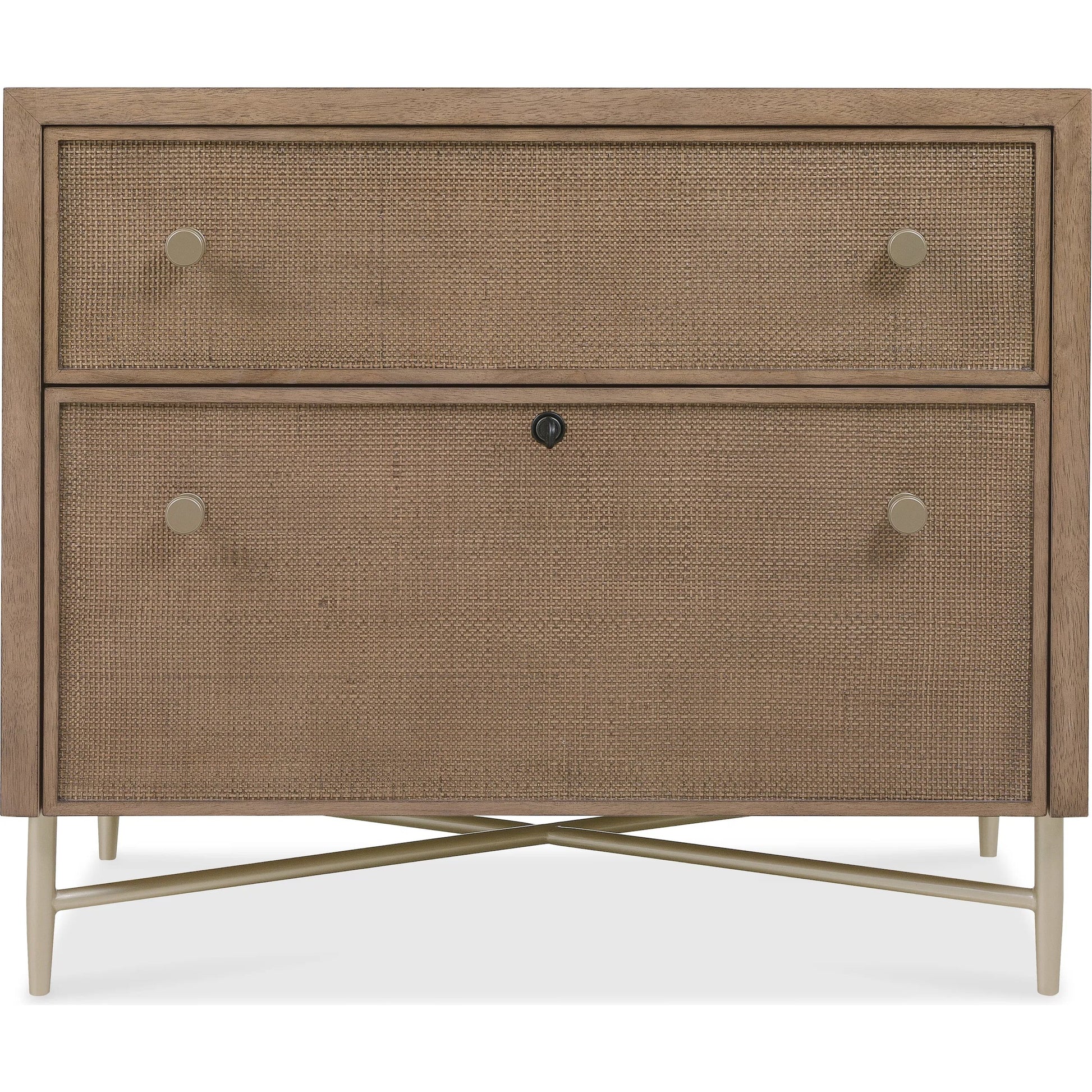 Sonnet Lateral File by Hooker Furniture in medium wood and wren. Made from unique in a transitional style.