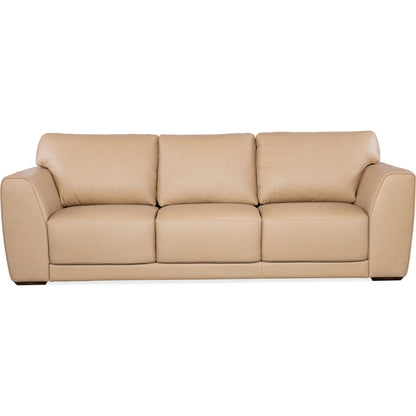Keys Sofa by Hooker Furniture in dark wood. Made from unique in a traditional style.