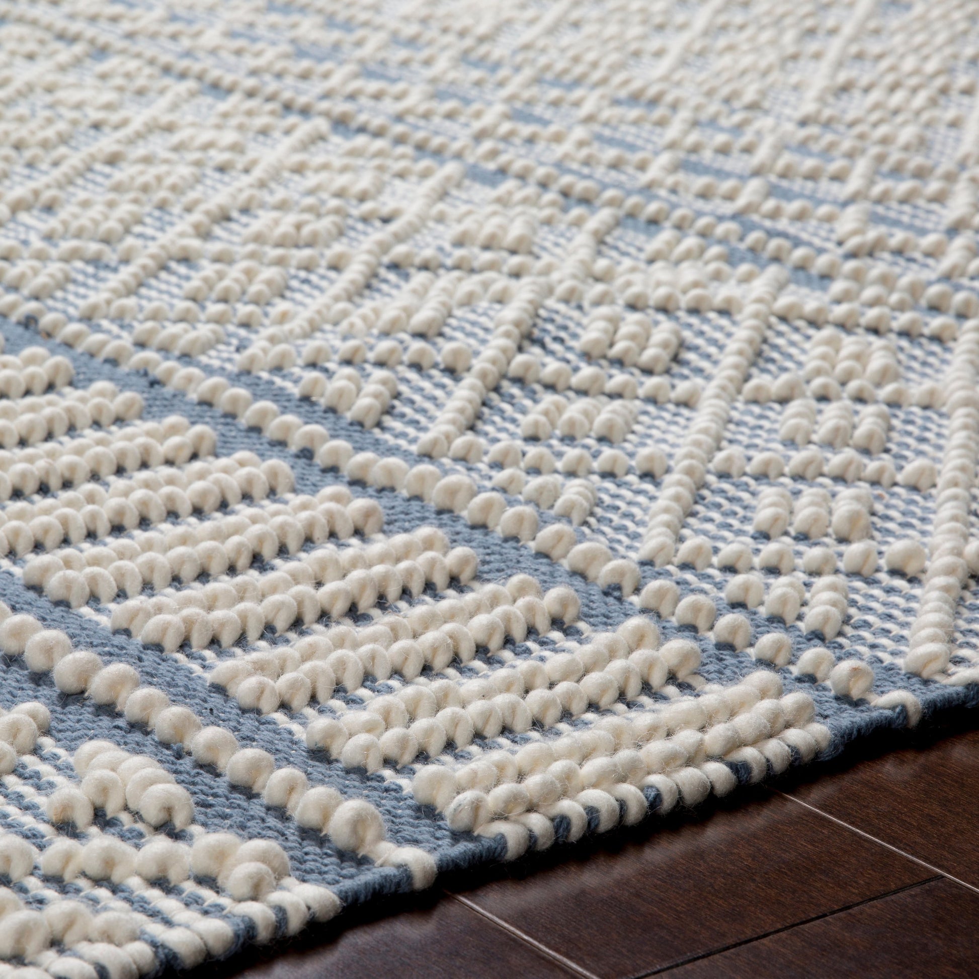 Farmhouse Tassels FTS-2300 Rug by Livabliss in black, white. Made from 60% wool, 40% cotton in a unique style.