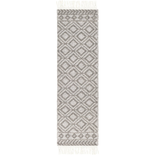 Farmhouse Tassels Rug - 23232 by Surya. Made from 60% wool, 40% cotton in a unique style.