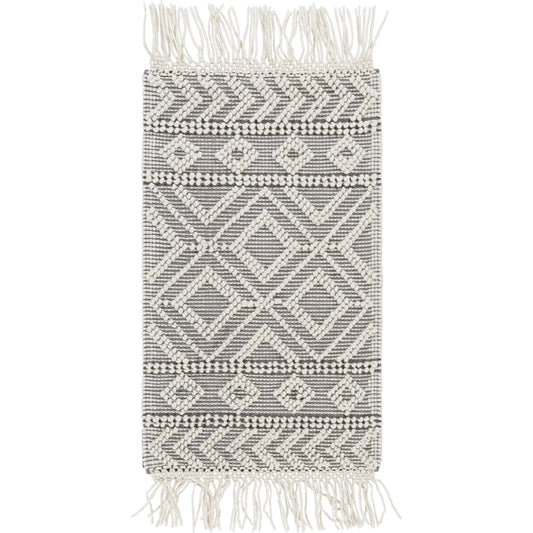 Farmhouse Tassels Rug - 23232 by Surya. Made from 60% wool, 40% cotton in a unique style.