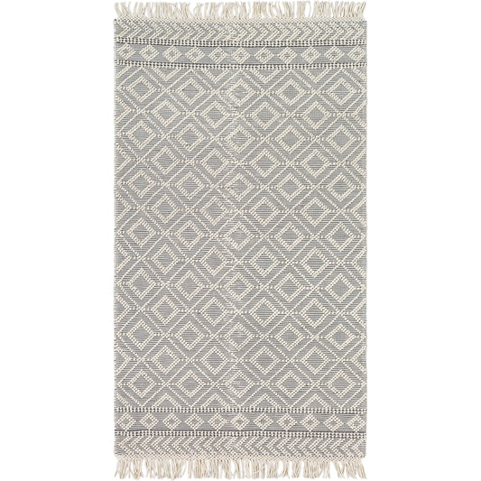 Farmhouse Tassels Rug - 23232 by Surya. Made from 60% wool, 40% cotton in a unique style.