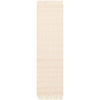 White, Beige / 2'6" x 8'
