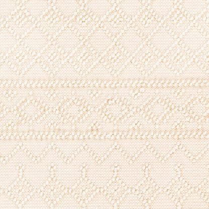 Farmhouse Tassels FTS-2304 Rug by Livabliss in white, beige. Made from 60% wool, 40% cotton in a unique style.